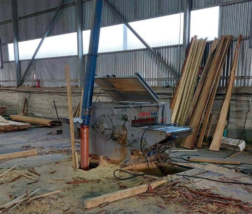 Used FIMAKSAN Double-Line Sawmill Package (100 m³/day) – For Sale
